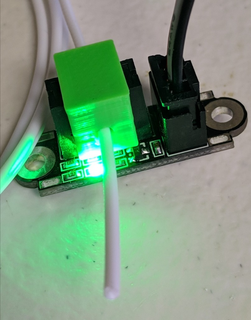 óptico filamento detector quadra botão substituir 3d impressora partes 3d print model - Mito3D