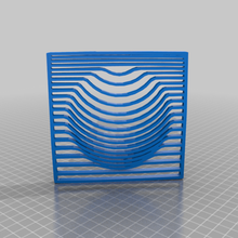 optische illusion - nicht unterstützt Spiel Spielzeug 3d print model - Mito3D