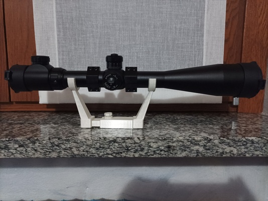 optical support raft optics it is to rest rifle scope 3d print model - Mito3D
