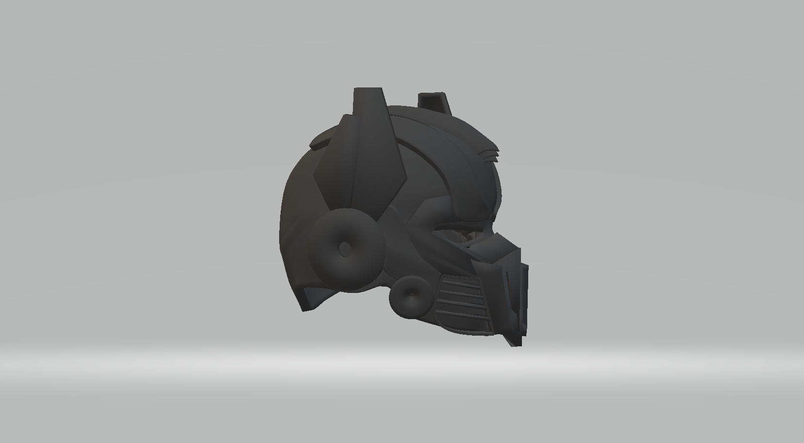 optimus prime head helmet 3D print model - Mito3D