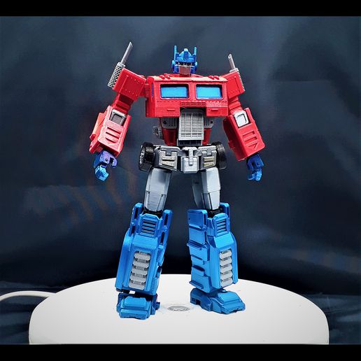 optimus Prime Orenstein Erinnerung Anhänger Spiel Autobot Decepticon Transformer Roboter Mecha mech Spielzeug Jahrgang Anime Karikatur Fahrzeug transformierbar artikuliert 3D print model - Mito3D