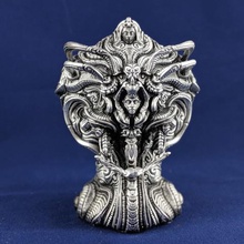 oracle art sculpture fantasy magic giger steampunk ancient scifi old ornate 3d print model - Mito3D