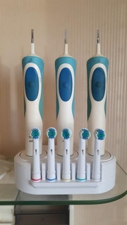 oral b çoklu şarj cihazı Kulp destek ev diş fırçası banyo 3d print model - Mito3D