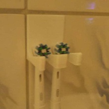 oral b diş fırçası kafa sahibi ev banyo 3d print model - Mito3D