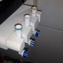 oral b toothbrush holder home bathroom tootbrushholder oral-b 3d print model - Mito3D