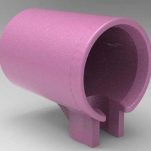 B bucal escova dente cobrir banheiro 3d print model - Mito3D