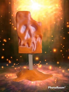 arancia deathsicle arte Halloween 3d print model - Mito3D