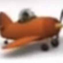 laranja avião 3d print model - Mito3D
