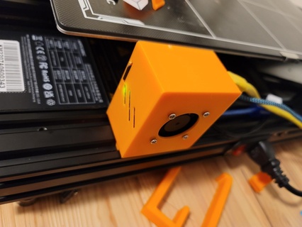 orangepi Null 2 Fall Mantel Ventilator 2040 Extrusion montieren rpi Himbeere pi Orange Gehege 3d print model - Mito3D