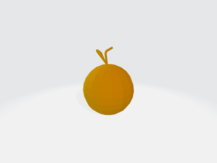 Portakal meyveler ev tatlı hayat 3d print model - Mito3D
