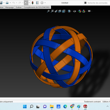 orbita pelota 3d print model - Mito3D