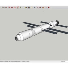 orbital spaceship various 3d print model - Mito3D