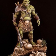 orc Kunst - Spielzeug Figur goblins killer-Wale uruk-hai snaga 3d print model - Mito3D