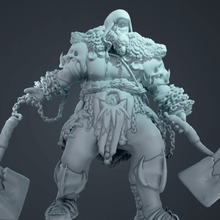 orc dnd sculpted figurine mini 3d printing textures print model figure world of warcraft warrior berseker 3d print model - Mito3D