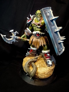 orc grunt guard wow orc warcraft world toy elite character character  3d print model - Mito3D