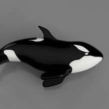 orque art animal animaux mer baleine 3d print model - Mito3D