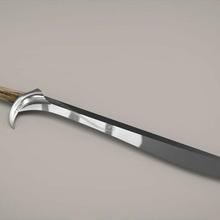 orcrist - lotr hobbit sword épée epee weapon knife mirkwood elven elf cosplay lord rings 3d print model - Mito3D