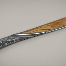 orcrist scabbard - lotr hobbit sword épée epee weapon knife mirkwood elven elf cosplay lord rings 3d print model - Mito3D