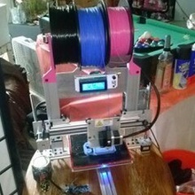 ordbot spool holder remix tool 3d printer parts 3d print model - Mito3D