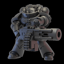 ordem alienígenas armas pesadas guerreiro 3d print model - Mito3D