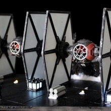 order hanger generator 1 72 172 first rogue one scale model star wars rebels the force awakens tie fighter buildings_structures 3d print model - Mito3D