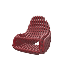 organic chair smal 3 mm home Modell-Möbel Bio Stuhl 3d print model - Mito3D