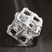organic cube art design parametric 3d print model - Mito3D