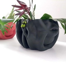 organik tencere vazo 3d print model - Mito3D