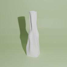 organic tall vase shape 3d print model - Mito3D