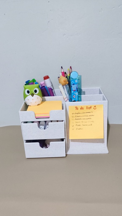 organizatör escritorio marbrasse sıra ev oficina atık kağıt a organizatörler soporte bol grafik misafirler n lapiceros orden ofis ayakta durmak dolma kalem sahipleri sipariş 3d print model - Mito3D