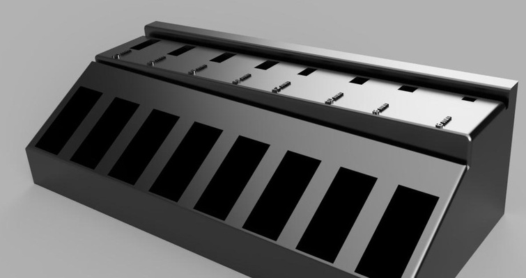 organizador tornillos tornillo herramientas impresionar 3d impresora impresión 3d print model - Mito3D