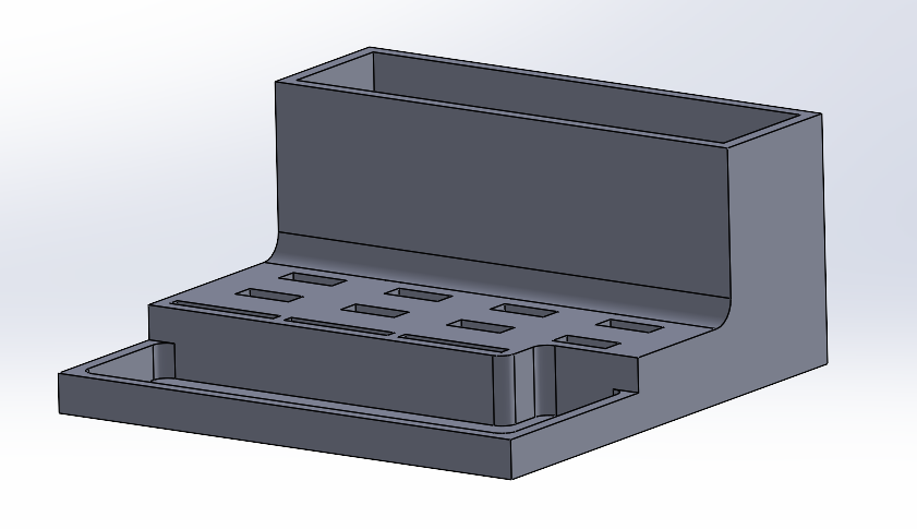 organisateur chef bureau v1 mini usb tarjeta sd escritorio mémoire multifoncinal conception compact impresi 3d solutions almacenamiento 3D print model - Mito3D