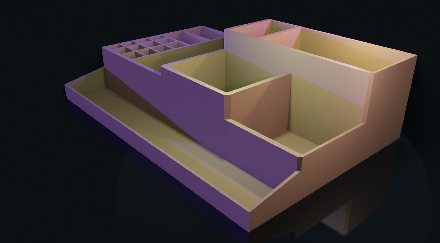 organizer Home 3D print model - Mito3D