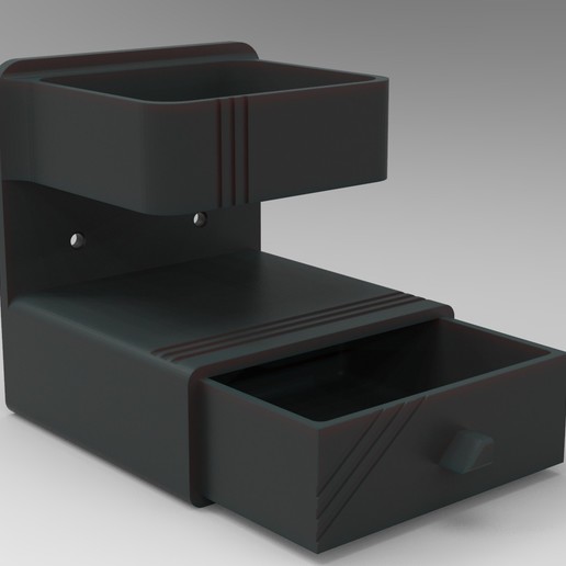 organizer home function tool office modular desktop desk drawer 3D print model - Mito3D