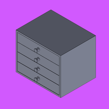 organizer box 001 3d print model - Mito3D