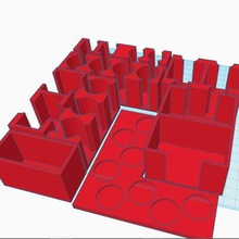 organizer houses horror game 3d print model - Mito3D