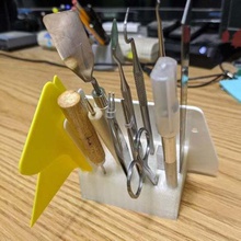 organisateur rack de vinyle outils désherbage la maison outil coupeur le l'organisation 3d print model - Mito3D