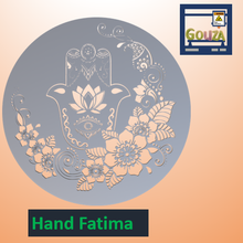 orient amulet hand fatima jewelry 3d print model - Mito3D