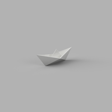 origami bateau bateau origami origami bateau jouets jouet 3d print model - Mito3D