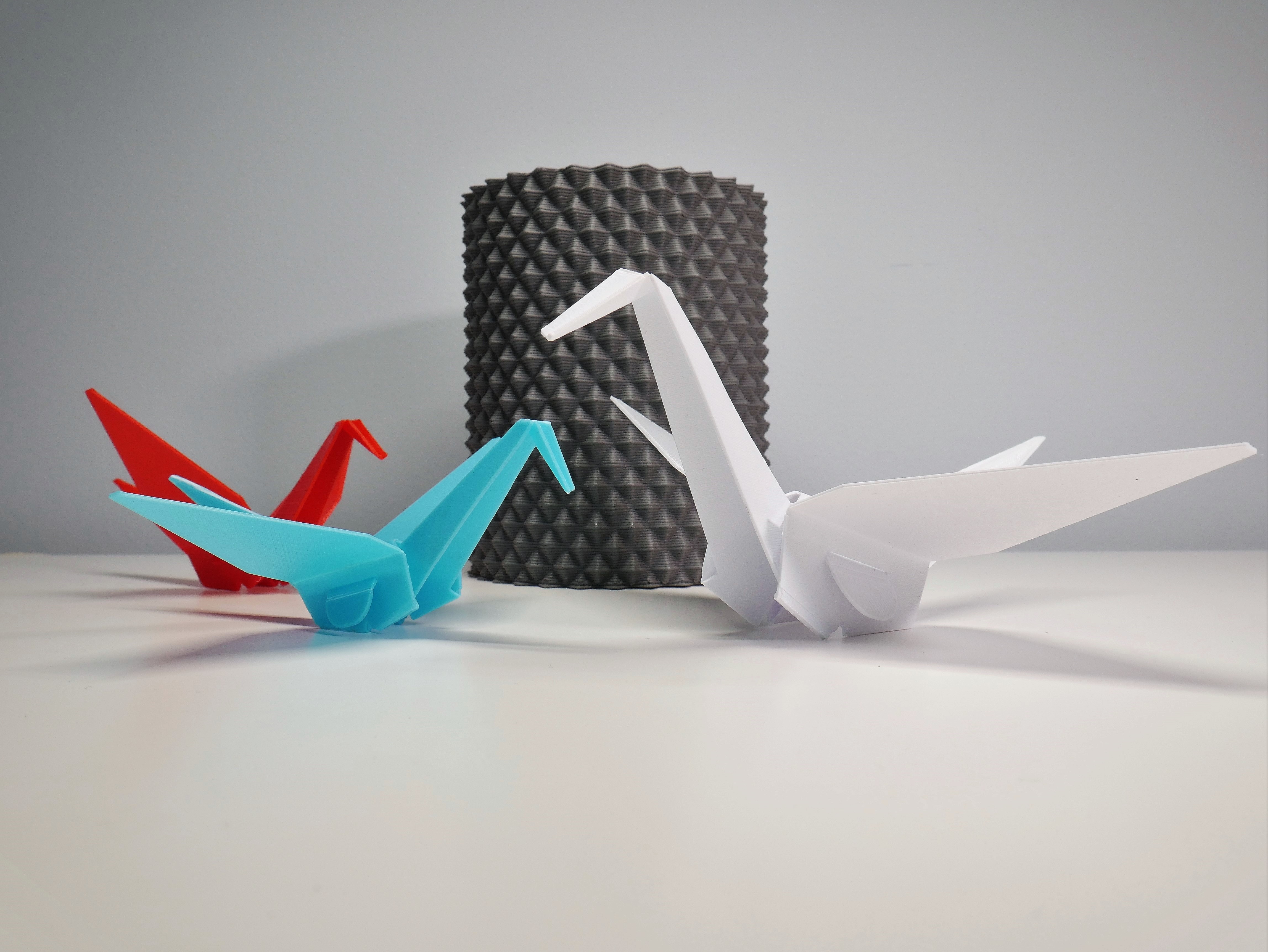 Japon kağıt katlama sanatı vinç Sanat ev 3D print model - Mito3D