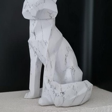 origami fox decoration 3d print model - Mito3D