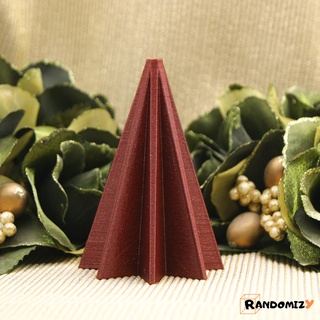 origami inspirado árbol ornamento Navidad decoración Arte apoyo indefenso gratis aleatorio 3d print model - Mito3D
