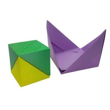 origami snapper model extension triangular bipyramid art origami snapper tetrahedron triangular bipyramid math art