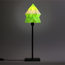 origami table lamp home 3d print model - Mito3D
