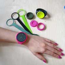 original elastic watch fashion design maker colours diy accessories art 3d print model - Mito3D
