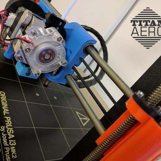 originale prusa i3 mk2 e3d titan aero aggiornamento strumento Stampante 3d estrusori v6 e3dv6 e3d-titan 3D print model - Mito3D