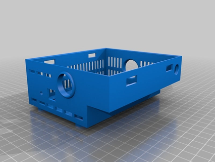 original prusa mk2-mk3 enclosure box lammesky i3 mk2 mk3 3d printer parts 3d print model - Mito3D