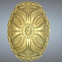 original real 3d relief rope rosette cnc building decor ceiling wall mounting decoration oval-22 cd-22 print spirit love accessory 3d_print florish seat round architecture wall_mount ceil-mount fation metall_work metal_casting wall_decoration historic recreation wood steel glass 3d print model - Mito3D