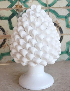 originale siciliano pigna teste moro sicilia Italia palermo tradizioni presente casa ananas 3d print model - Mito3D