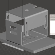 soporte original wanhao duplicador 7 de la herramienta máquina herramientas d7 3d print model - Mito3D